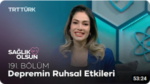 Depremin Ruhsal Etkileri